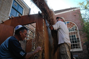 Soeka bouwen bij synagoge Middelburg